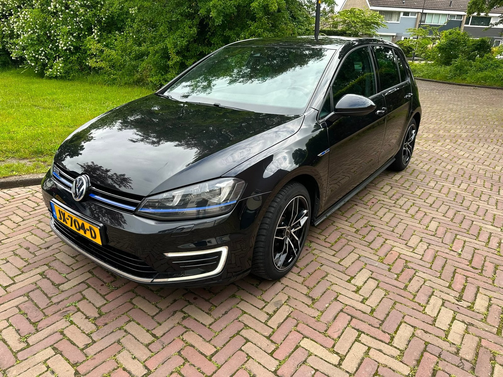 Volkswagen Golf 1.4 TSI Phev 150KW GTE 5D 2016 Zwart, Auto's, 4 cilinders, Zwart, 1395 cc, 1499 kg