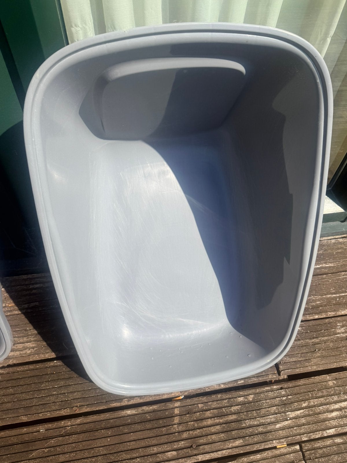 2 Grote  kattenbakken  (6mnd oud), Dieren en Toebehoren, Kattenbakken, Ophalen, Zo goed als nieuw