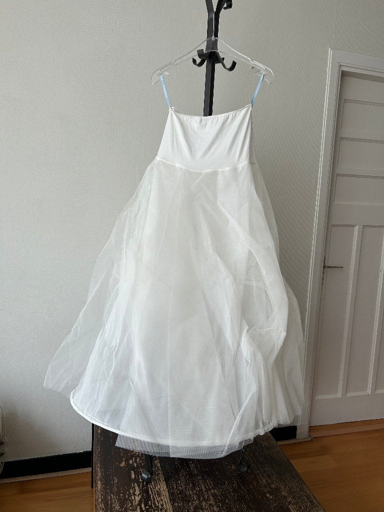 Bruidsjurk maat 44, eenmaal gedragen, Kleding | Dames, Trouwkleding en Trouwaccessoires, Ophalen, Trouwjurk, Wit, Just For You