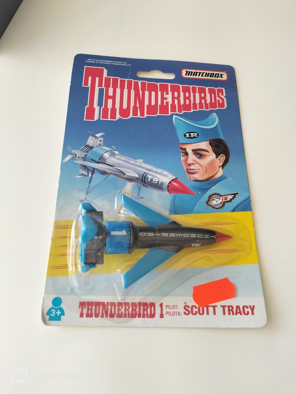 Matchbox Thunderbirds Thunderbird 1 Scott Tracy, Ophalen of Verzenden, Nieuw