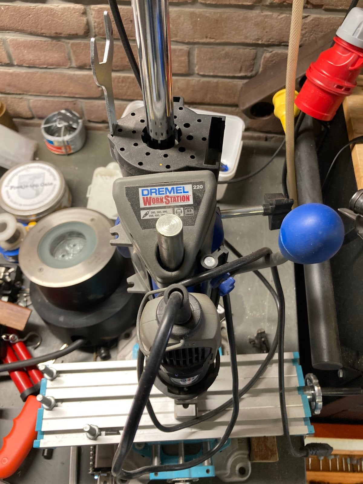 Workstation Dremel, Ophalen, Gebruikt