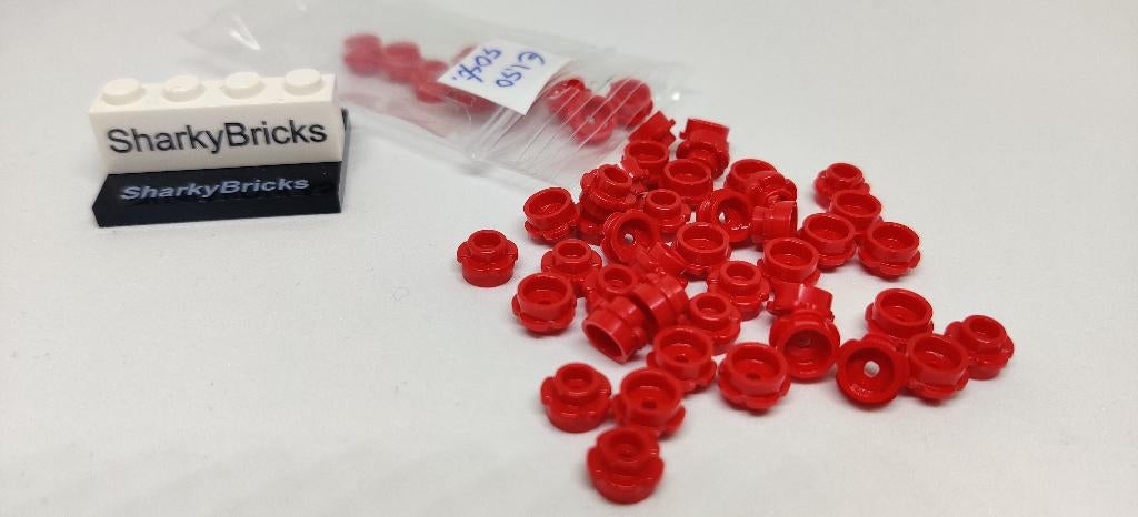 Lego Bloemen Rood per 50 stuks (Nieuw), Lego Systems A/S, Overige thema's, Lego, Aastvej 1 7190 Billund Denemarken