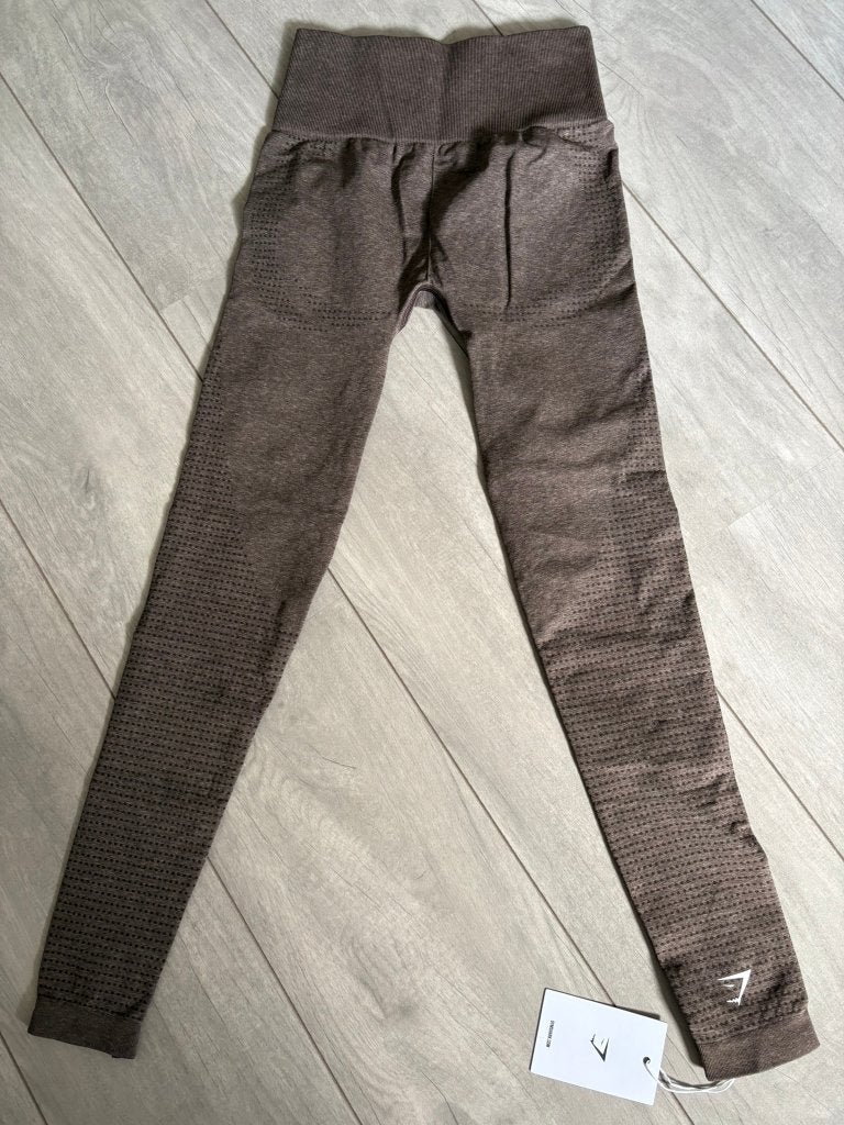 Gymshark Legging Vital Seamless 2.0 Leggings NIEUW, Bruin, Nieuw, Ophalen of Verzenden, Fitness of Aerobics