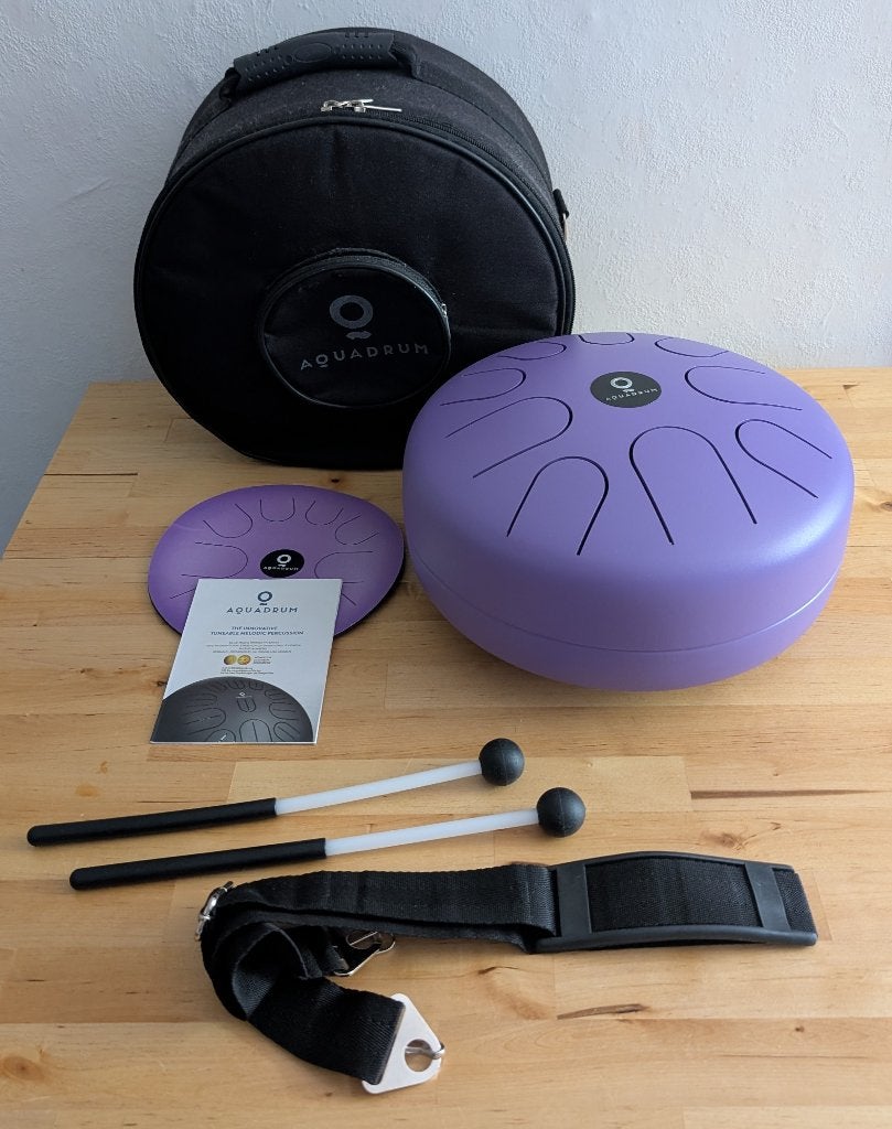 Aquadrum complete set met 9 tonen, als nieuw, Ophalen, Zo goed als nieuw, Melodische percussie