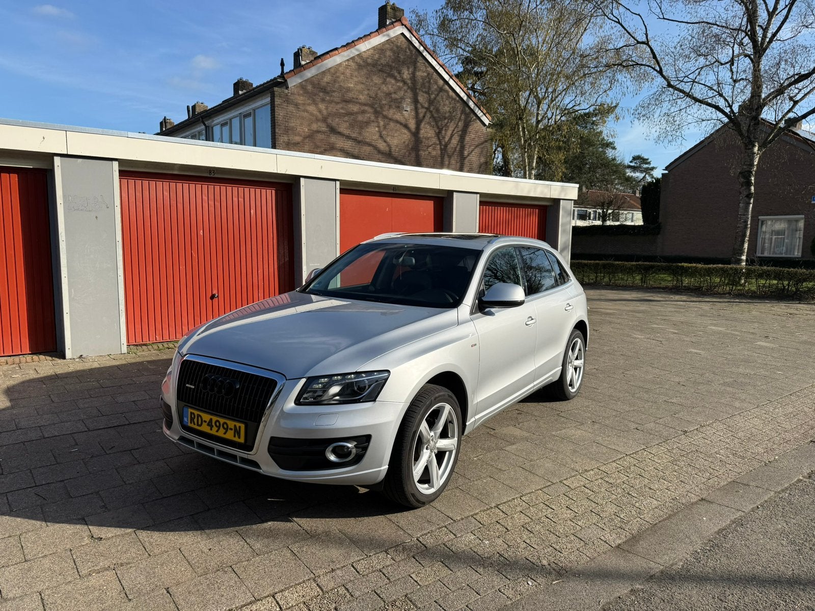 Audi Q5 3.2 FSI Quattro S-tronic 2009 Grijs, Auto's, 1780 kg, Zwart, 11 km/l, Vierwielaandrijving
