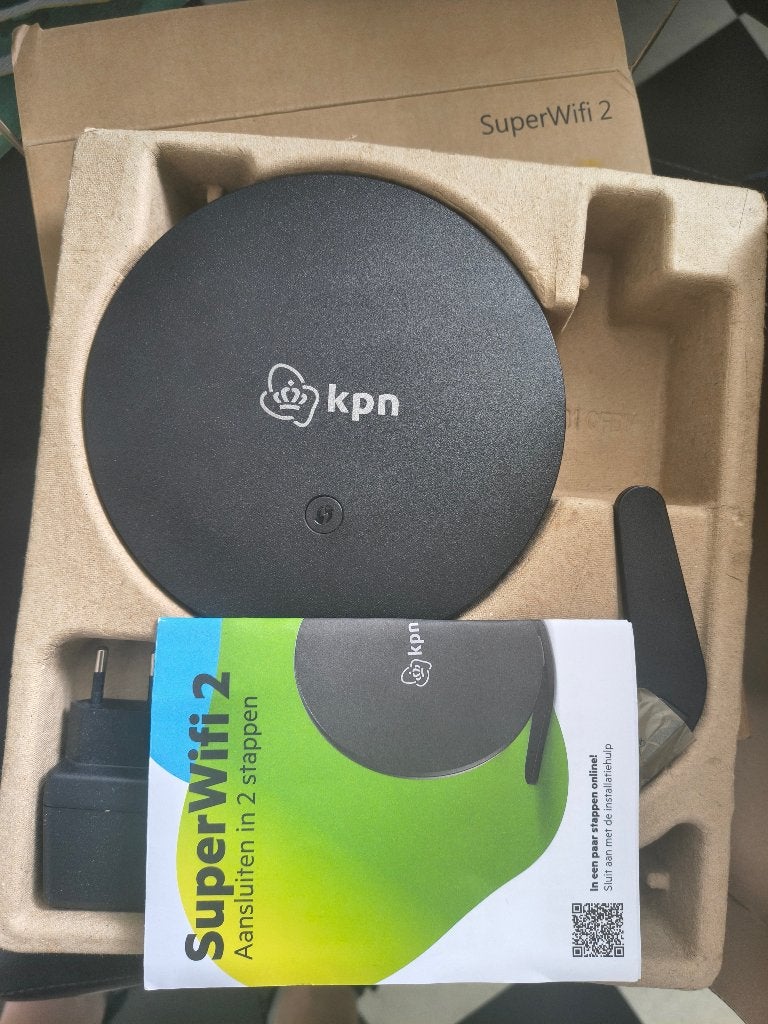 KPN SuperWifi 2 Super Wifi oplossing WiFi 6 1 punt, Computers en Software, WiFi-versterkers, Nieuw, Ophalen of Verzenden