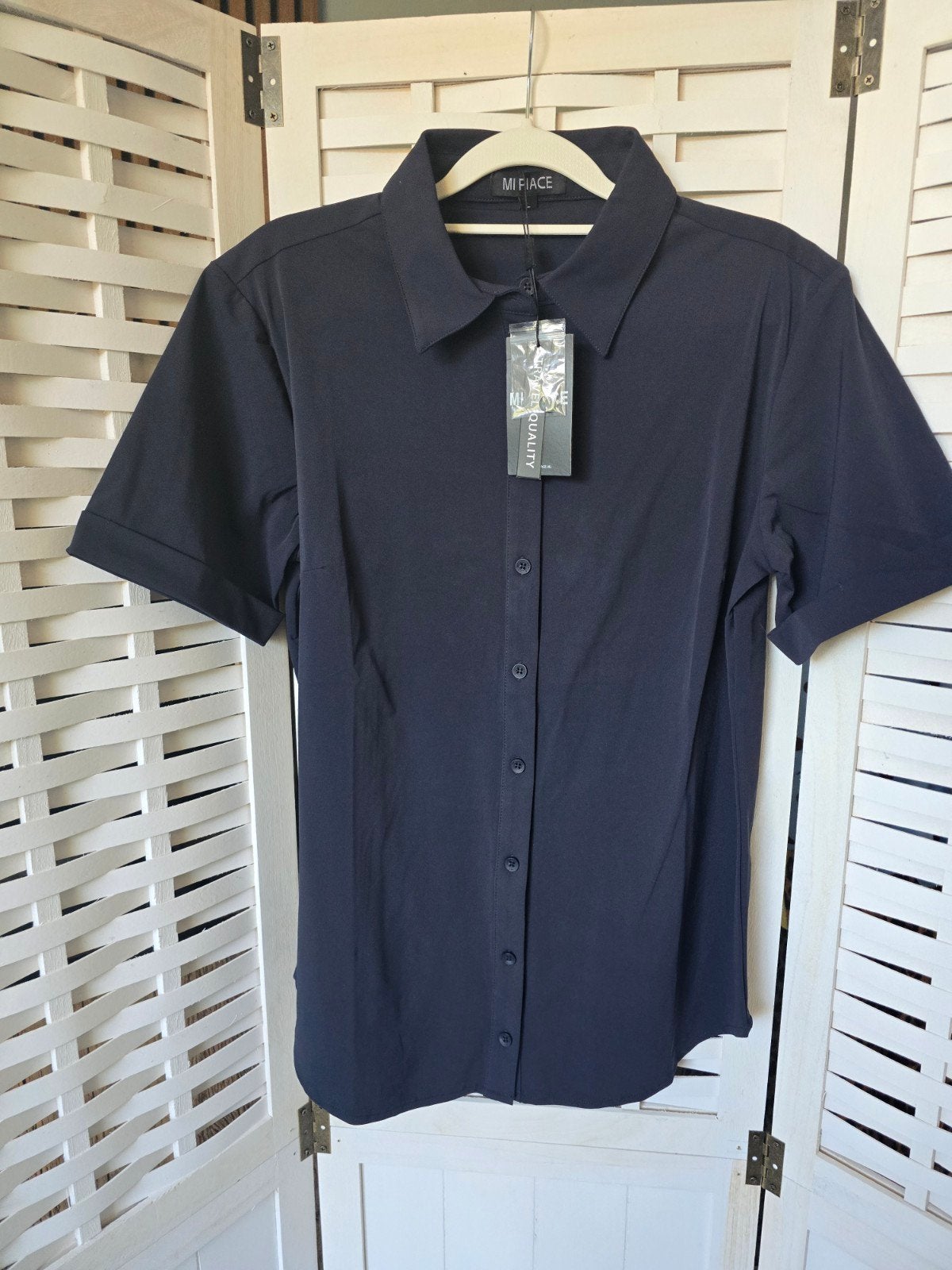 Nieuw mi piace travel L donkerblauw korte mouw, Kleding | Dames, Ophalen of Verzenden, Nieuw, Blauw