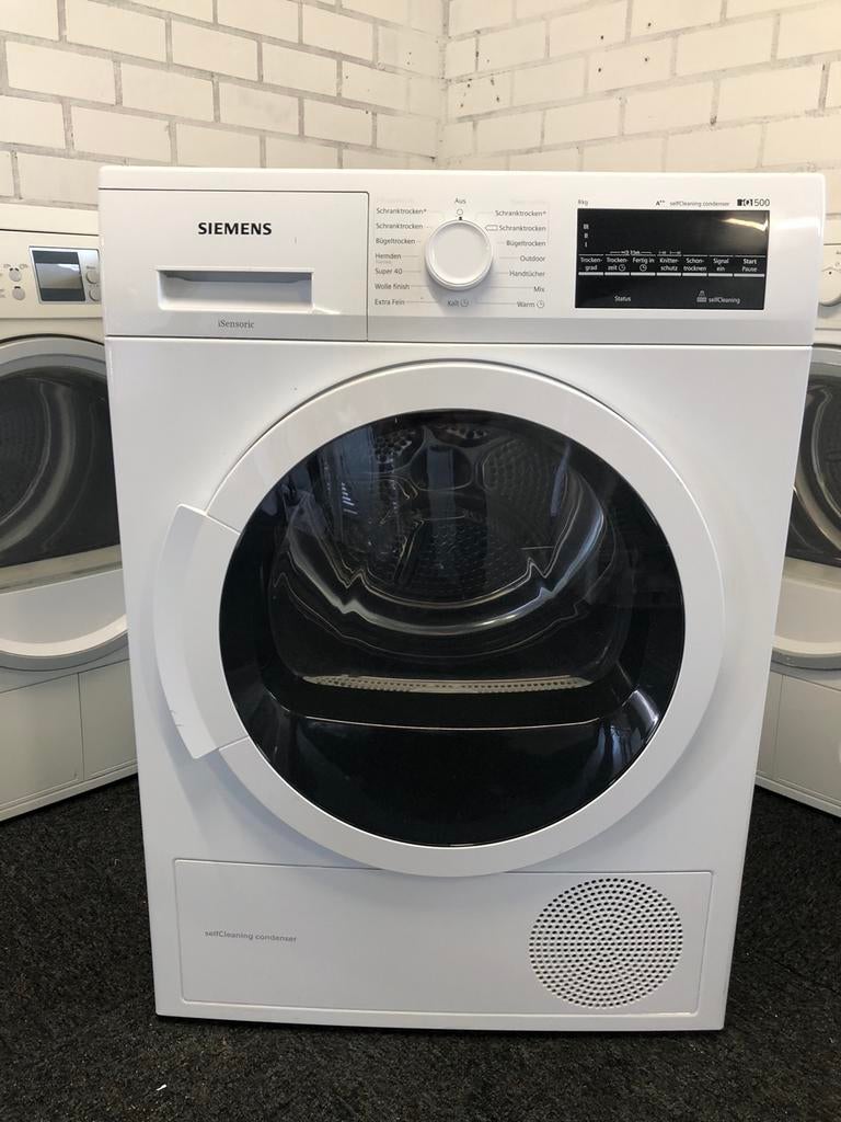 €339 A++ 8kg warmtepomp droger Siemens OOK WASMACHINES, Witgoed en Apparatuur, Wasdrogers, Ophalen, Minder dan 85 cm, Overige typen