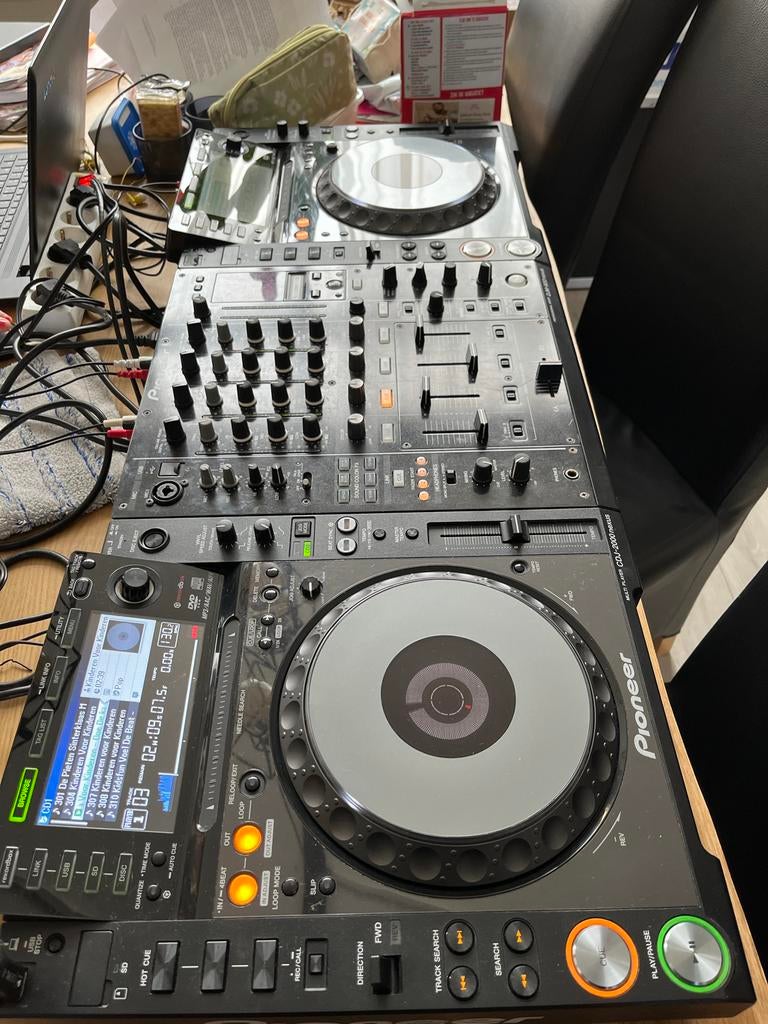 Pioneer DJ Set: DJM-900 Nexus & 2x CDJ-2000 Nexus, Ophalen, Gebruikt, Dj-set, Pioneer