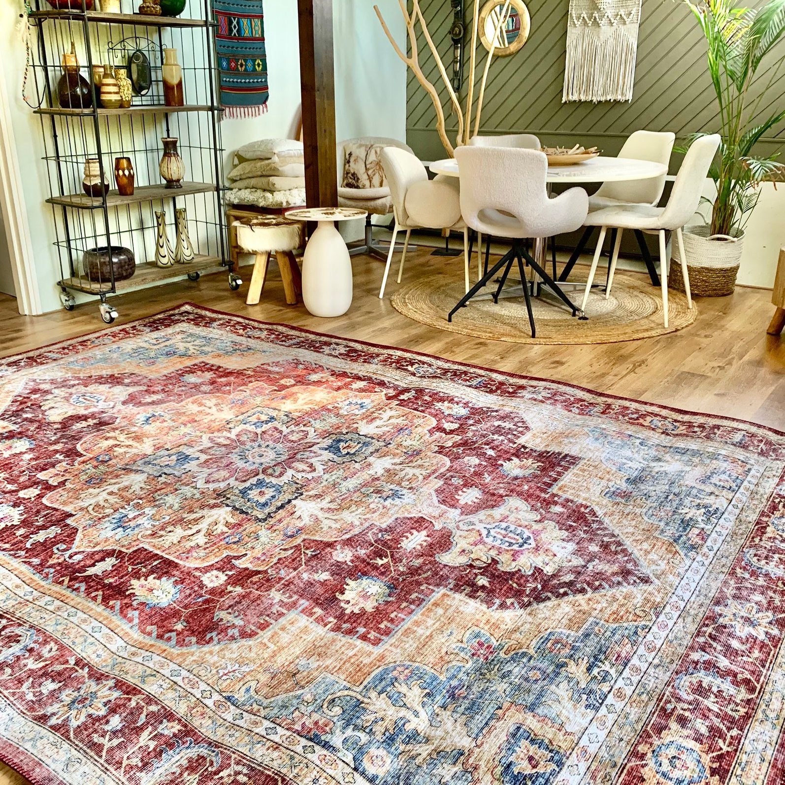 Vintage colors- luxe xxl vloerkleed - fotoshoot, Huis en Inrichting, Stoffering | Tapijten en Kleden, Ophalen, 200 cm of meer