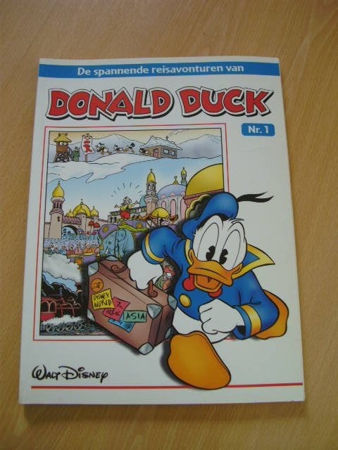 De spannende reisavonturen van Donald Duck deel 1 grappigste, Eén stripboek, Ophalen of Verzenden, Zo goed als nieuw