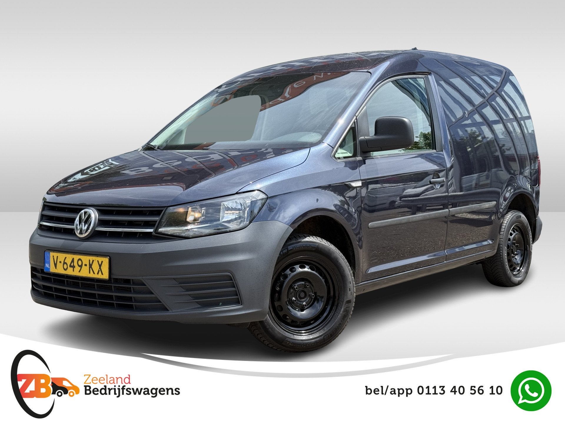 Volkswagen Caddy 2.0 TDI L1H1 | NL-auto | Trekhaak | Carplay, Auto's, Stof, Gebruikt, 4 cilinders, Origineel Nederlands