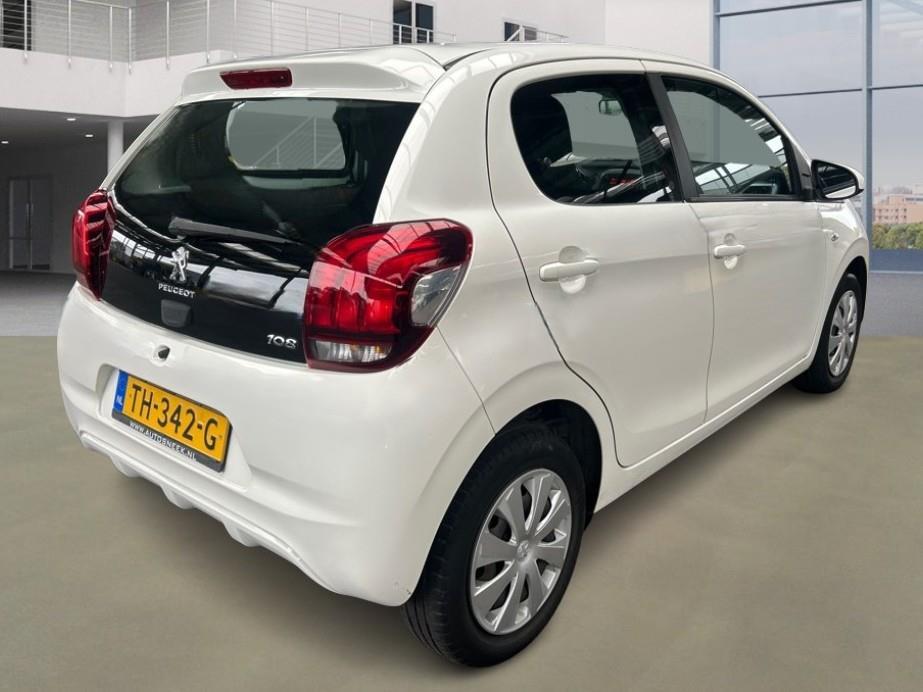 Peugeot 108 1.0 e-VTi Active 1e Eig. 46.300 km +NAP NL-auto, Stof, Gebruikt, Euro 6, 4 stoelen