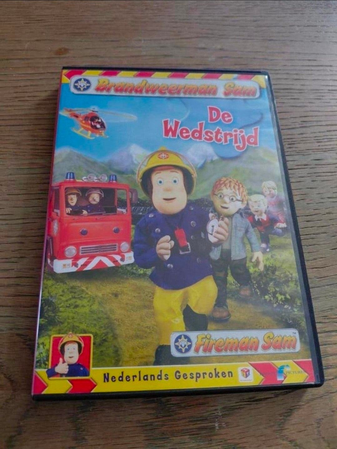 Brandweerman Sam - De Wedstrijd dvd., Gebruikt, Alle leeftijden, Poppen, Ophalen of Verzenden