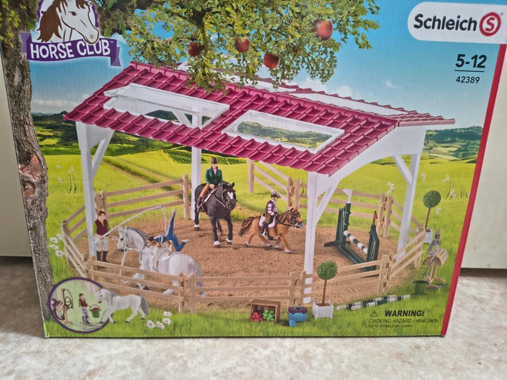 Schleich rijschool 42389, Ophalen of Verzenden, Gebruikt