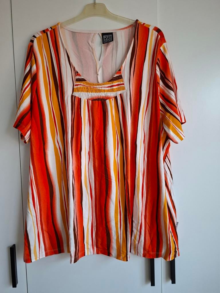 Nieuw Pont Neuf Tuniek maat 54/56, Blouse of Tuniek, Nieuw, Oranje, Ophalen of Verzenden