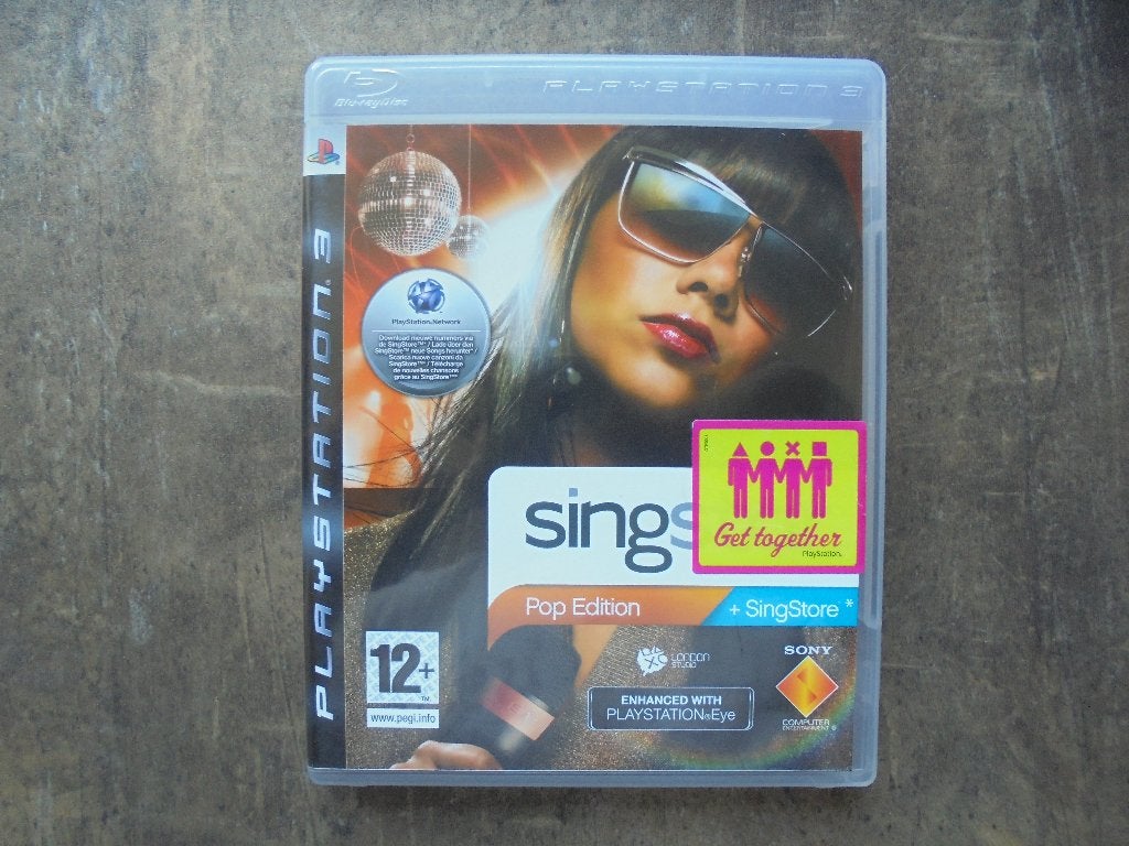 SingStar Pop Edition voor PS3 (zie foto's), Spelcomputers en Games, Muziek, Gebruikt, Ophalen of Verzenden, 3 spelers of meer