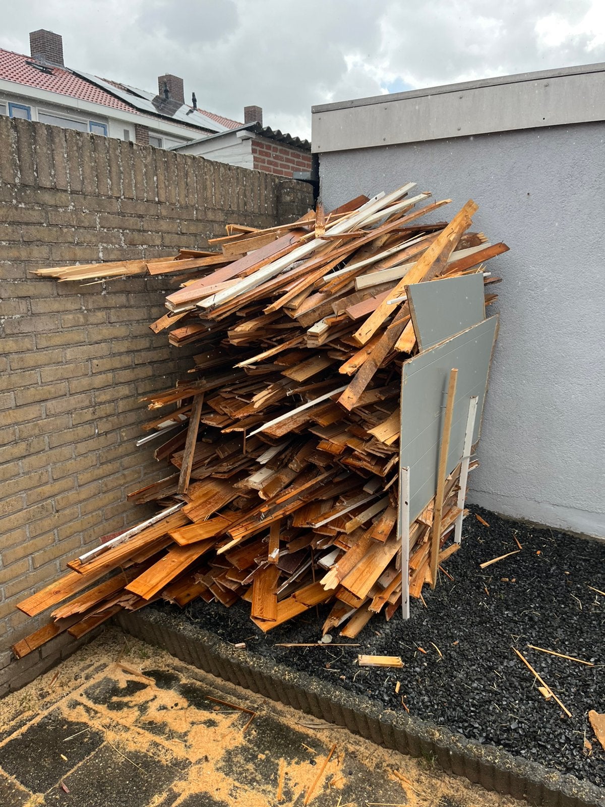 Sloop hout GRATIS, Ophalen, Gebruikt, Minder dan 25 mm, Plank