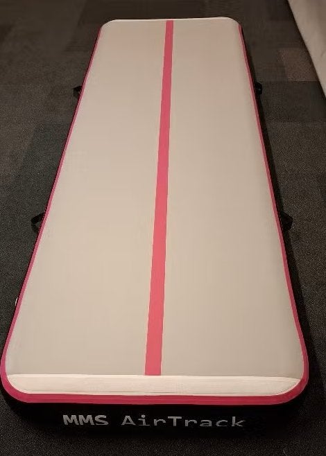 MMS AirTrack Basic 3Mx1Mx20CM Demo model, Gebruikt, Materiaal, Roze, Kindermaat 122 t/m 140