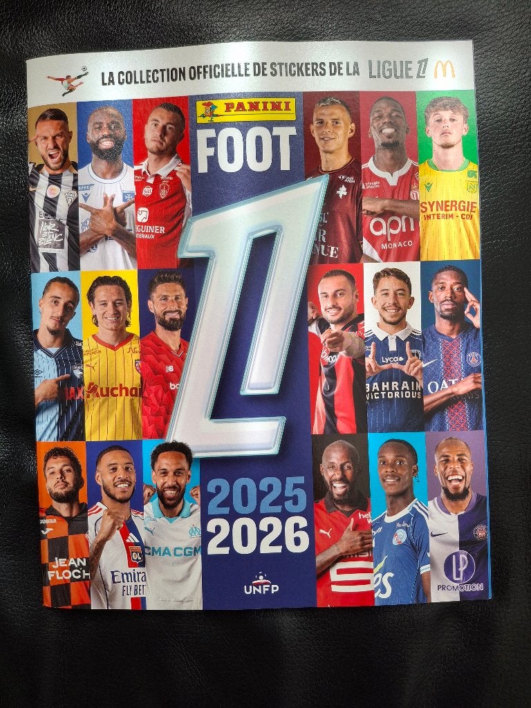 Panini voetbal plaatjes Foot 2025/2026, Ophalen of Verzenden, Nieuw, Buitenlandse clubs, Poster, Plaatje of Sticker