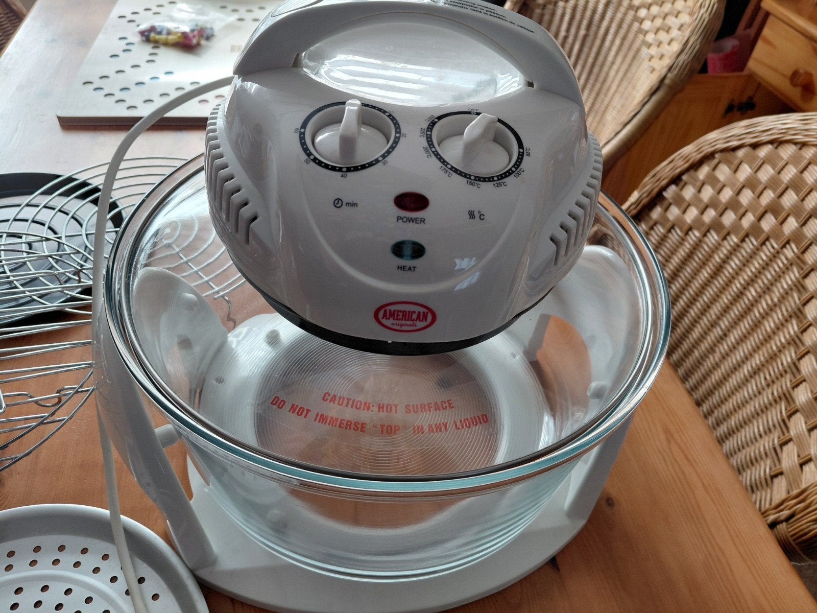 Mijn halogeen oventje te koop wegens over compleet, Witgoed en Apparatuur, Ophalen, Zo goed als nieuw, Minder dan 45 cm, Minder dan 45 cm