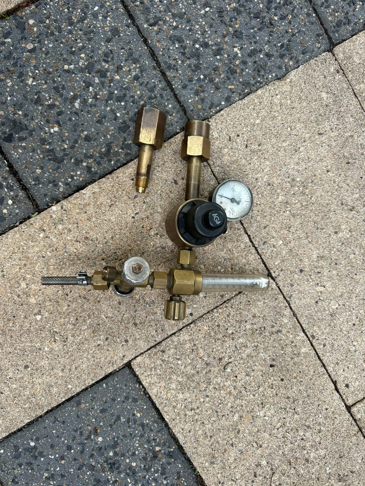Reduceer ventiel Aga jetcontrol 100, Doe-het-zelf en Verbouw, Gereedschap | Lasapparaten, Ophalen of Verzenden, Zo goed als nieuw