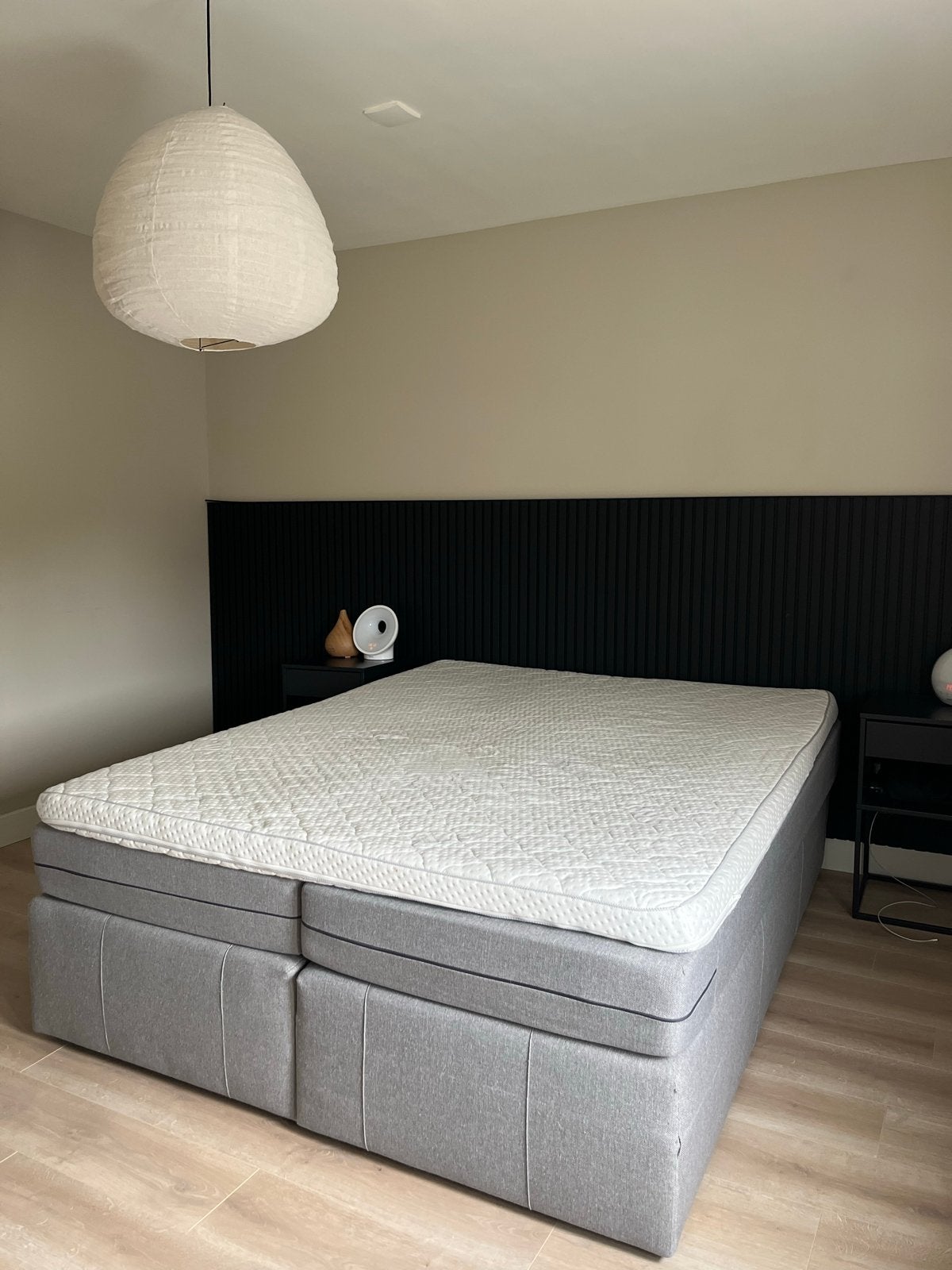 Boxspring 160x200 met opbergruimte, Ophalen, Tweepersoons, 200 cm, 160 cm