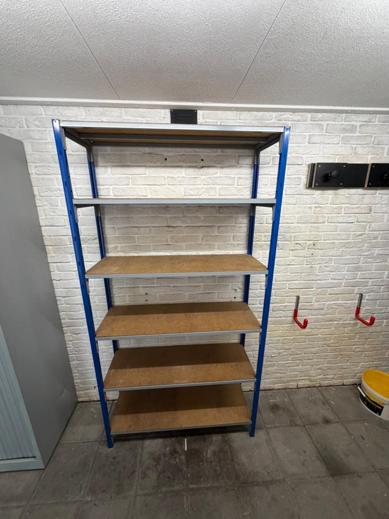 Overtoom stelling 195x100x30cm, Ophalen, Zo goed als nieuw