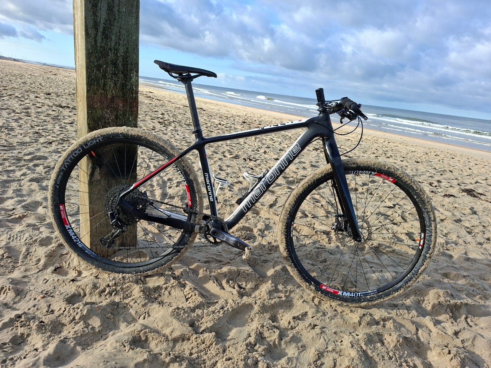 strandfiets beachbike m/l Carbon Maronne Cuore MTB - SRAM GX, Ophalen