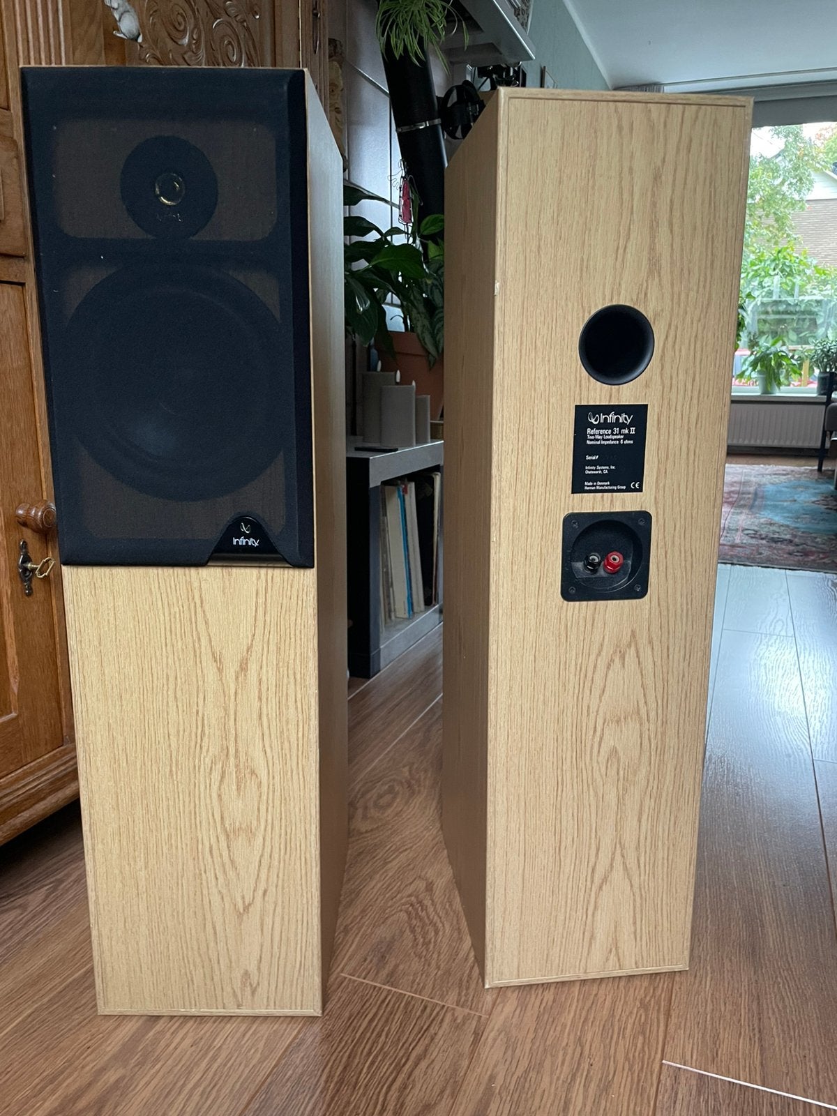 Infinity reference 31mk 2 luidsprekers, Audio, Tv en Foto, Ophalen, Gebruikt, Vloerstaande luidspreker