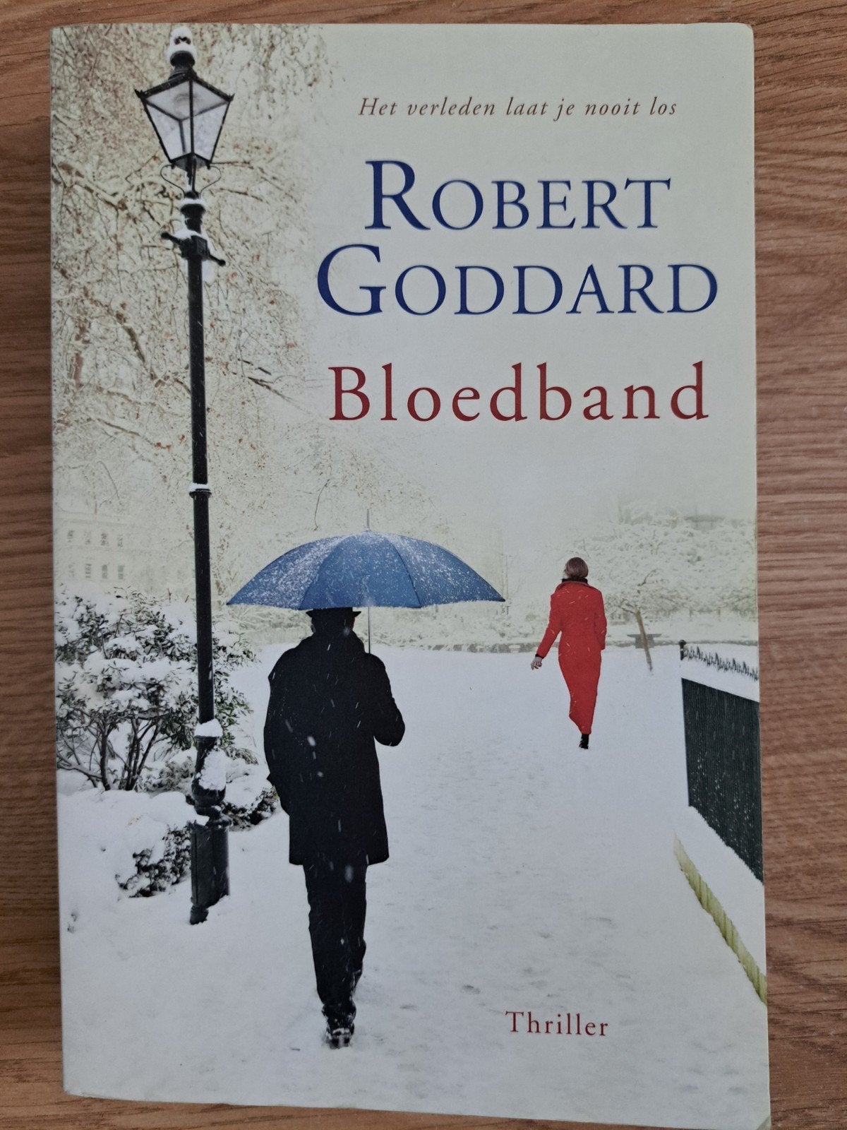 Bloedband - Robert Goddard (Thriller), Ophalen of Verzenden, Gelezen, Robert Goddard, Europa overig