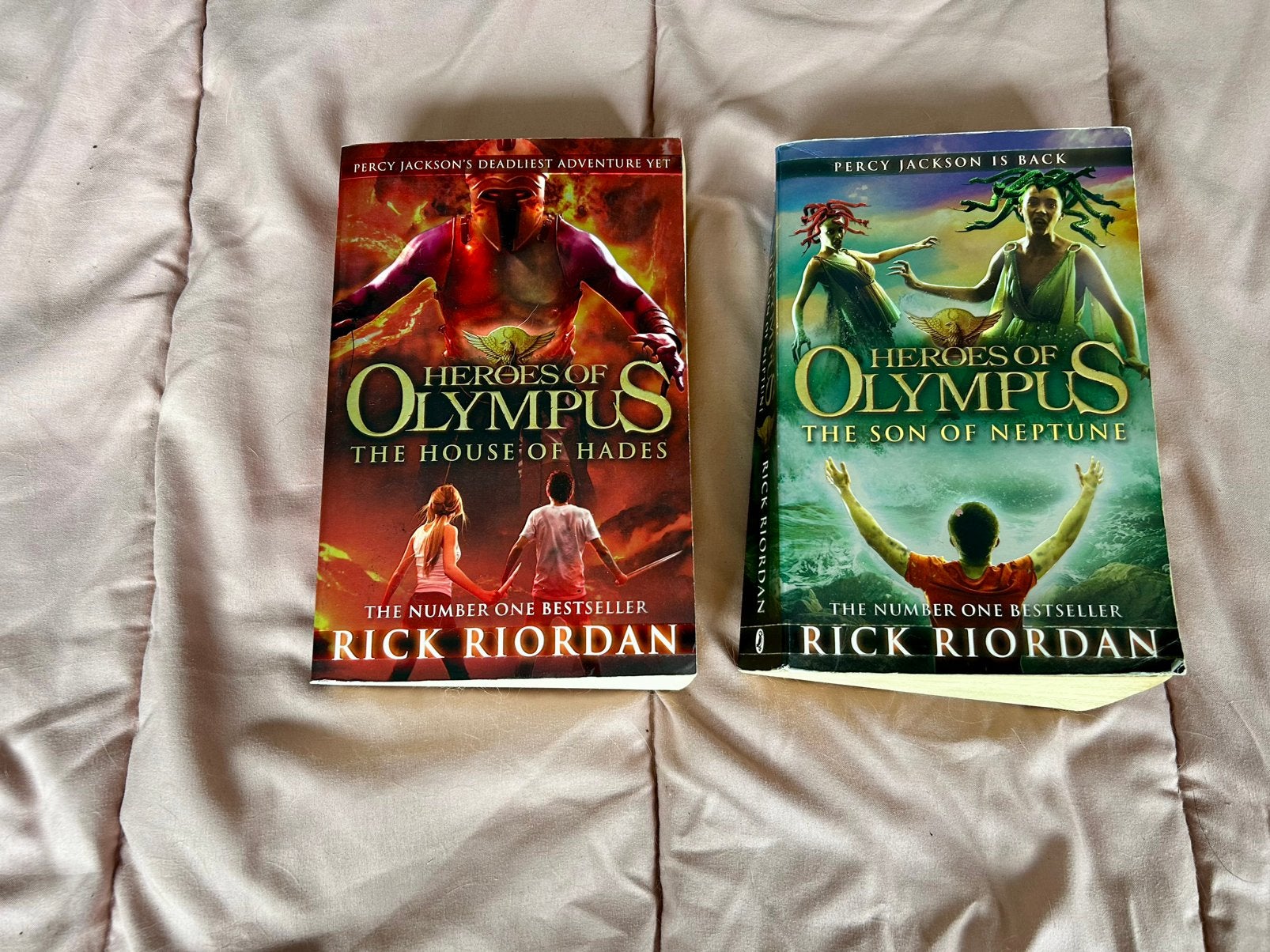 Percy Jackson, Ophalen, Zo goed als nieuw