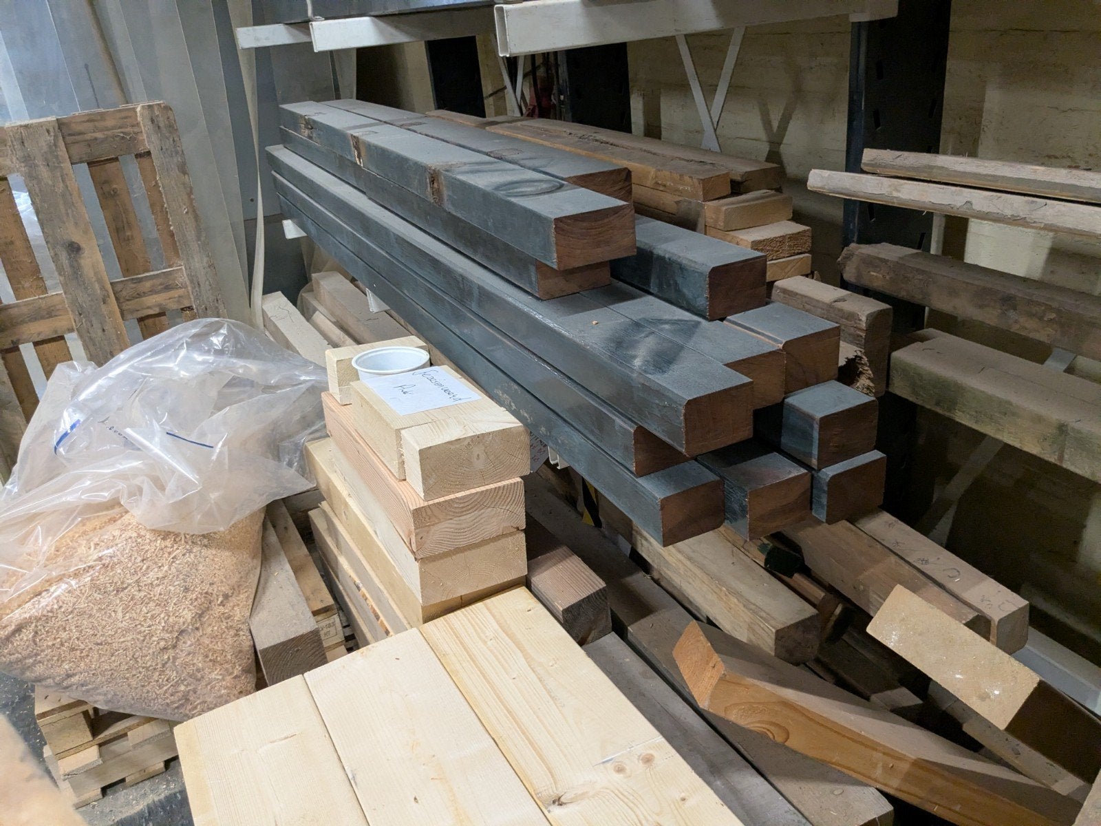Merantie liggers 85x70mm, Doe-het-zelf en Verbouw, Hout en Planken, Gebruikt, Ophalen of Verzenden, Balk, Overige houtsoorten