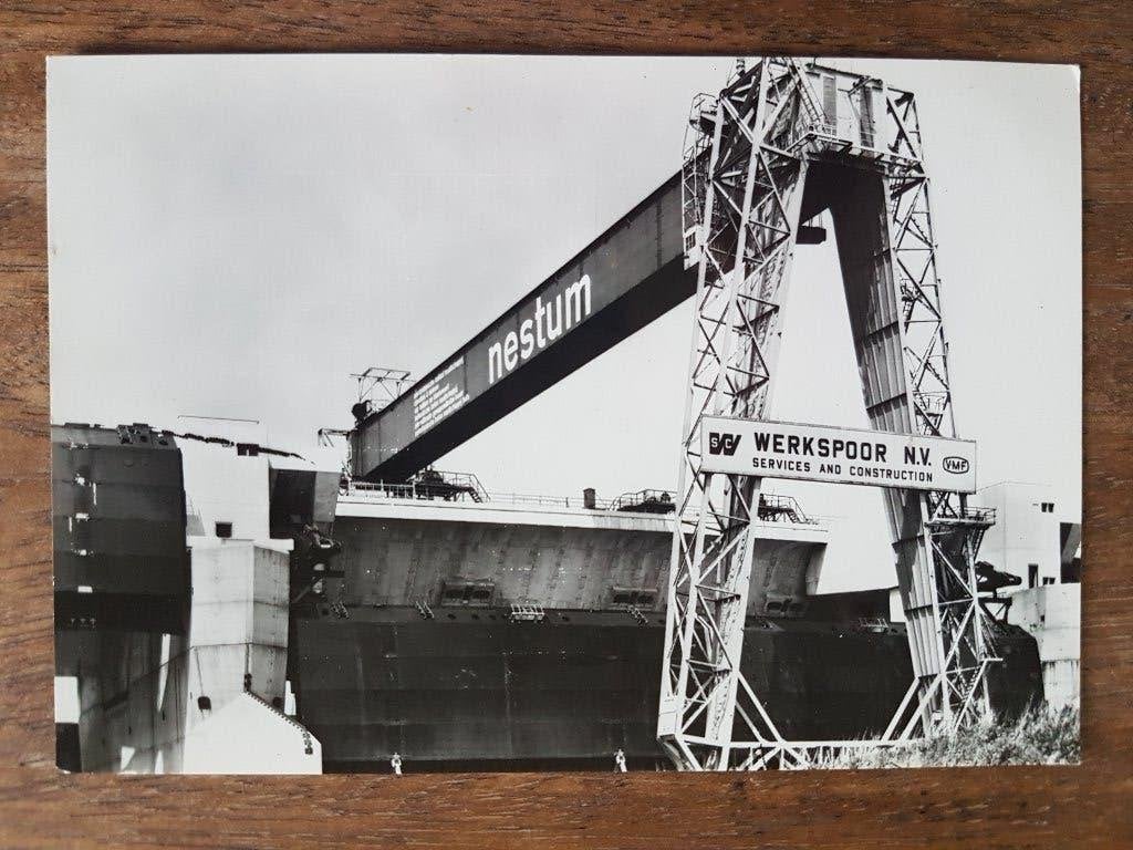Ansichtkaart Rotterdam Nestum Werkspoor N.V. Deltawerken, Ophalen of Verzenden, 1980 tot heden, Ongelopen, Zuid-Holland