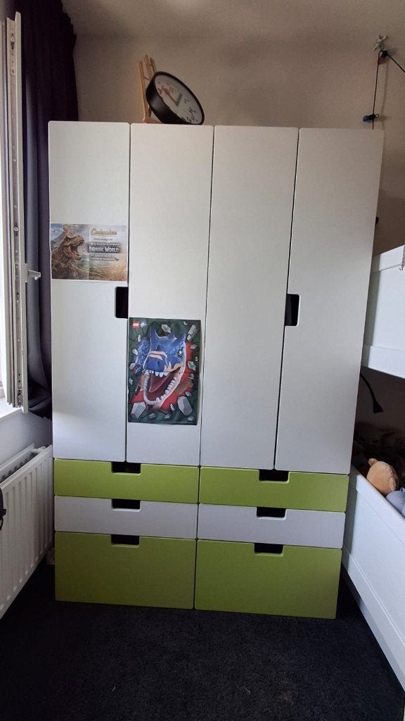 Complete IKEA STUVA kinderkamerkasten, Gebruikt, Overige materialen, 200 cm of meer, 150 tot 200 cm