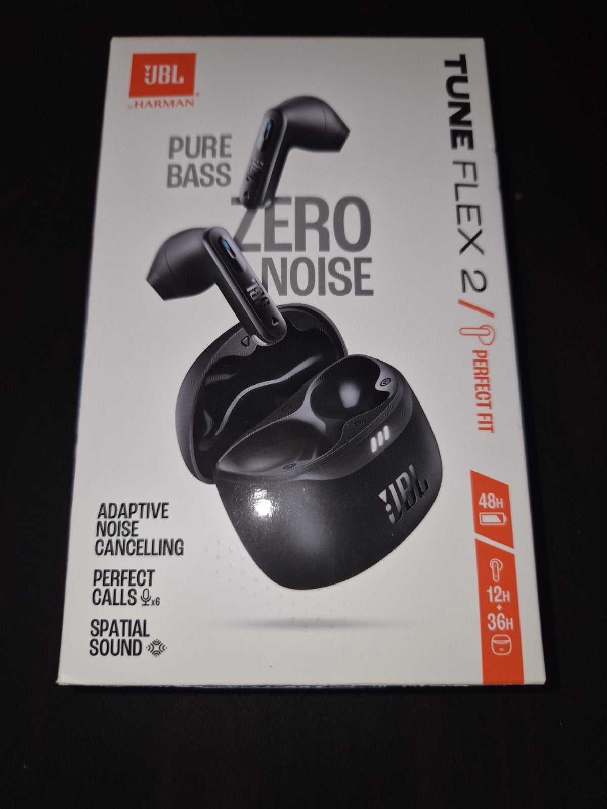 JBL Tune Flex 2 TWS In-ear Koptelefoon Zwart - Nieuw, In-ear, JBL, Nieuw, Ophalen of Verzenden