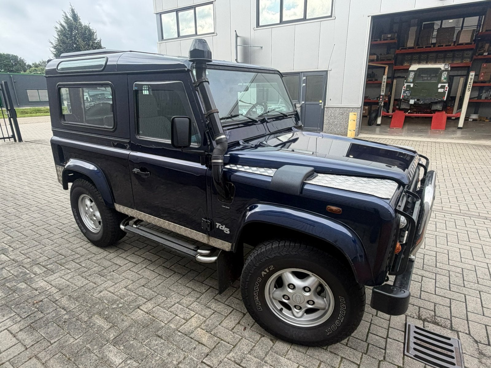 Land Rover Defender 90 TD5, blauw , youngtimer!, foto 6