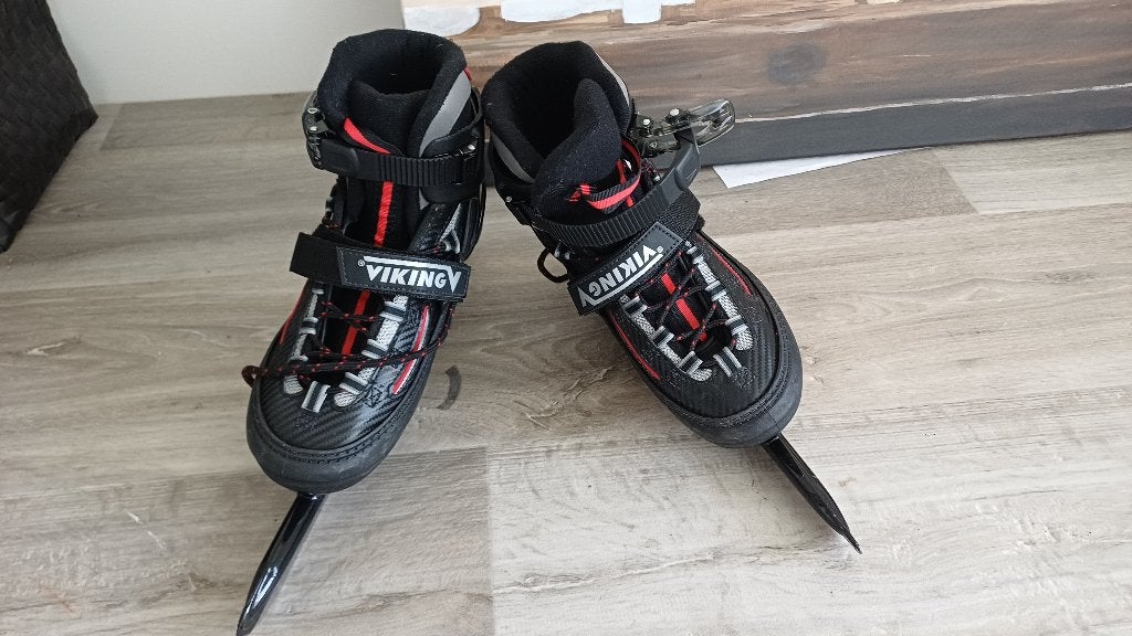 Dames  schaatsen Viking Noren  mt 38 zachte schoen, Viking, Ophalen of Verzenden, Zo goed als nieuw, Noren