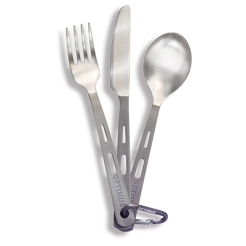 OPTIMUS 3 DELIG TITANIUM BESTEK SET, Caravans en Kamperen, Optimus, Info@jefiwild.nl, Nieuw, Zichtenburglaan 64