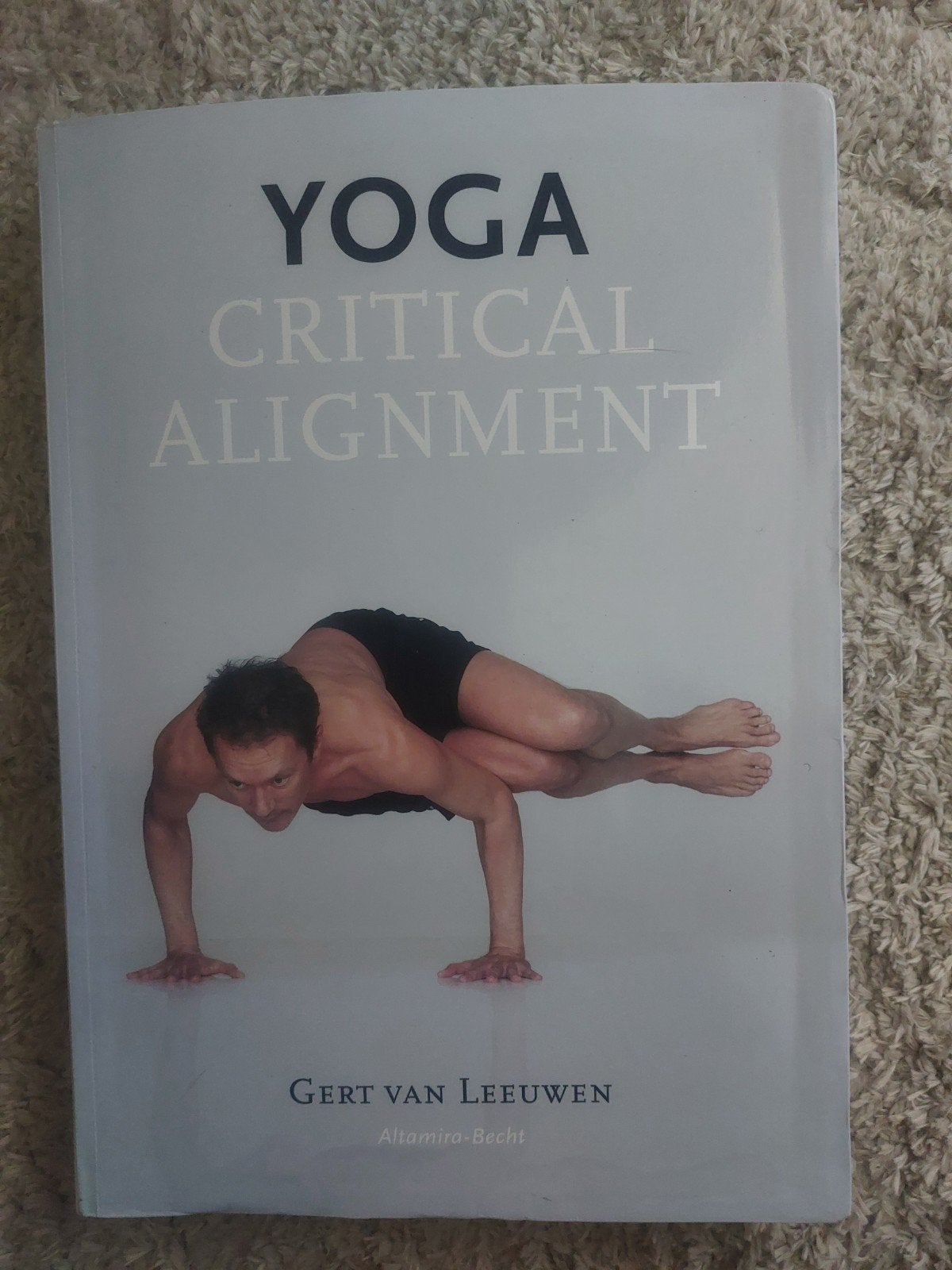 yoga critical alignment, Ophalen of Verzenden, Yogamat