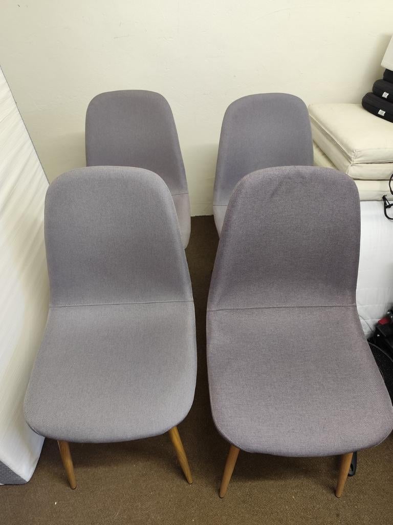 4 Jysk stoelen., Ophalen of Verzenden, Zo goed als nieuw, Vier, Stof