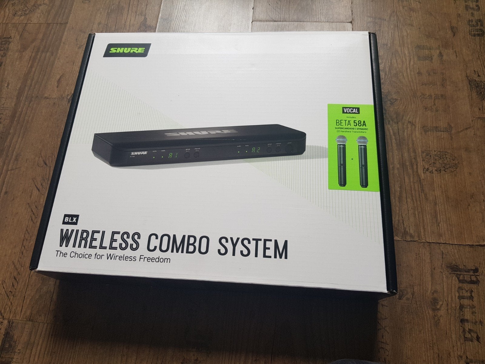 Wireless Combo System- met microfoons, Ophalen of Verzenden, Zo goed als nieuw, Zangmicrofoon, Draadloos