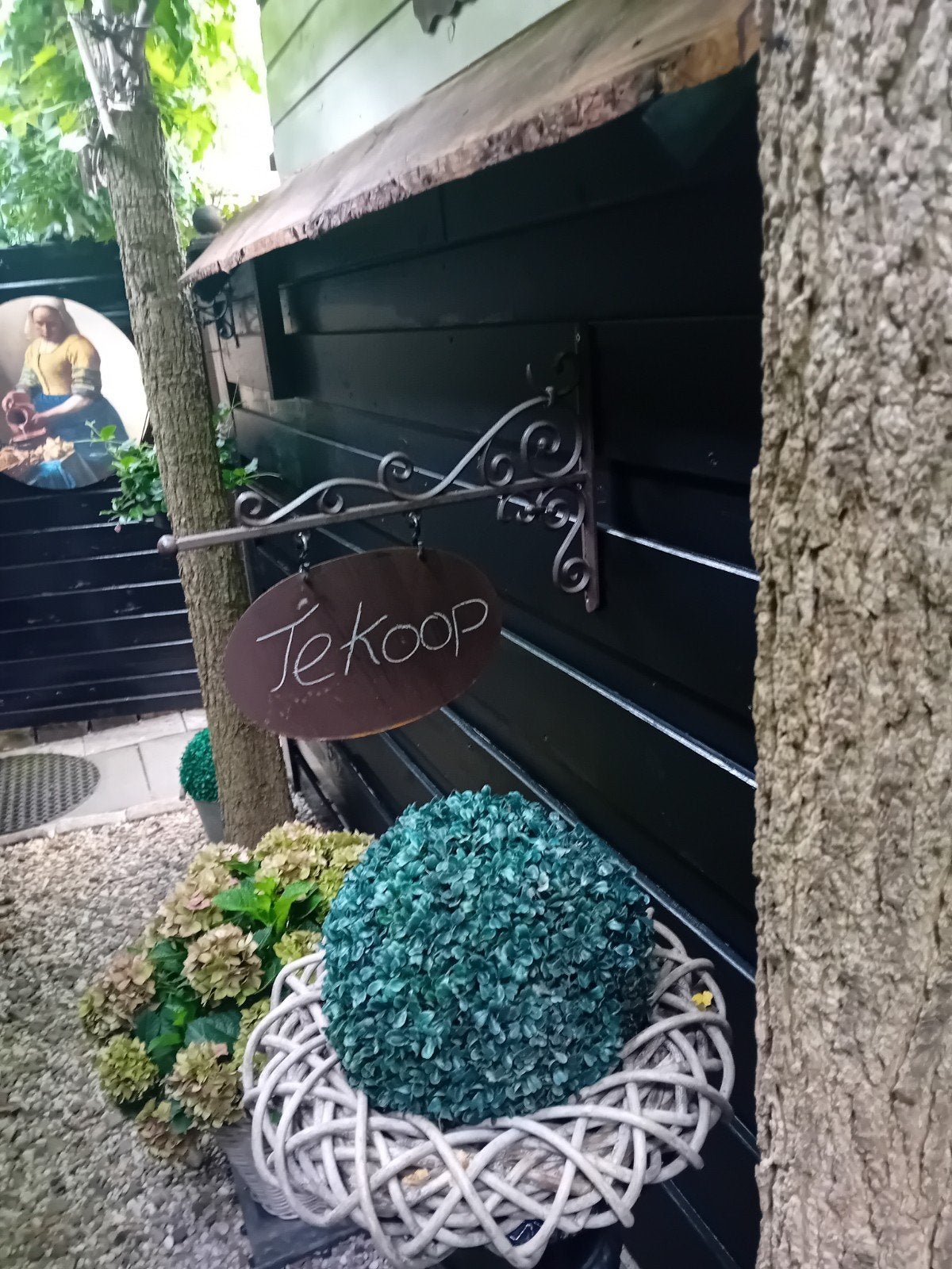 Leuk uithangbordje gietijzer, Ophalen of Verzenden