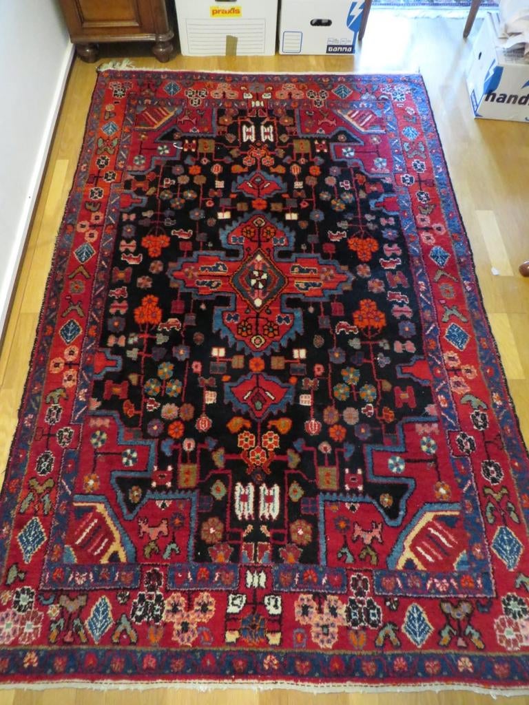 Perzische tapijten - Handgeknoopt, Huis en Inrichting, Stoffering | Tapijten en Kleden, Ophalen, Gebruikt, 100 tot 150 cm, 200 cm of meer