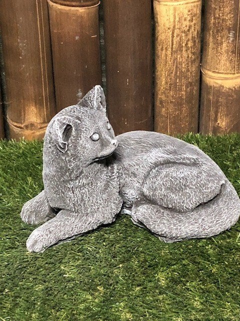 Poes nr.187, Tuin en Terras, Ophalen, Nieuw, Beton, Dierenbeeld