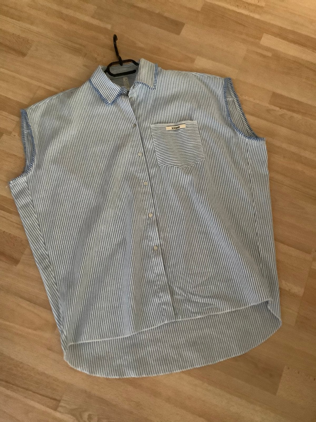 Nieuwe mouwloze top van 10 Days, Ophalen of Verzenden, Zo goed als nieuw, Blauw, Zonder mouw