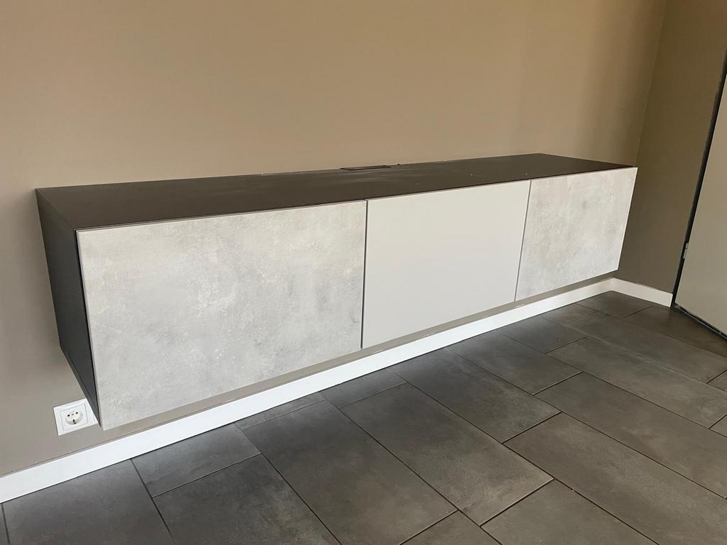 Tv meubel zwevend, Ophalen, Zo goed als nieuw, 25 tot 50 cm, Minder dan 100 cm