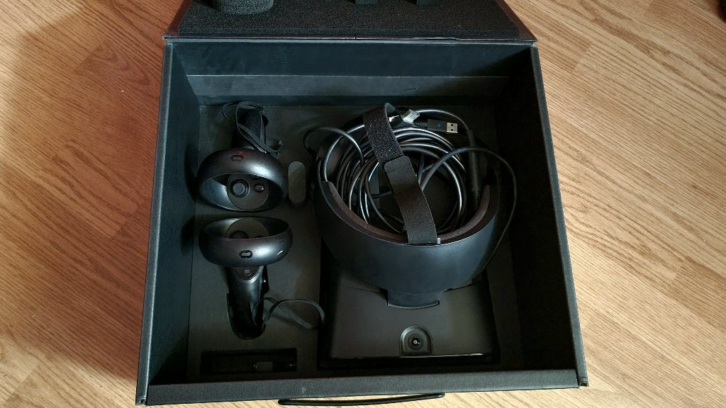 Oculus rift s, Spelcomputers en Games, Virtual Reality, Ophalen, Zo goed als nieuw, Pc