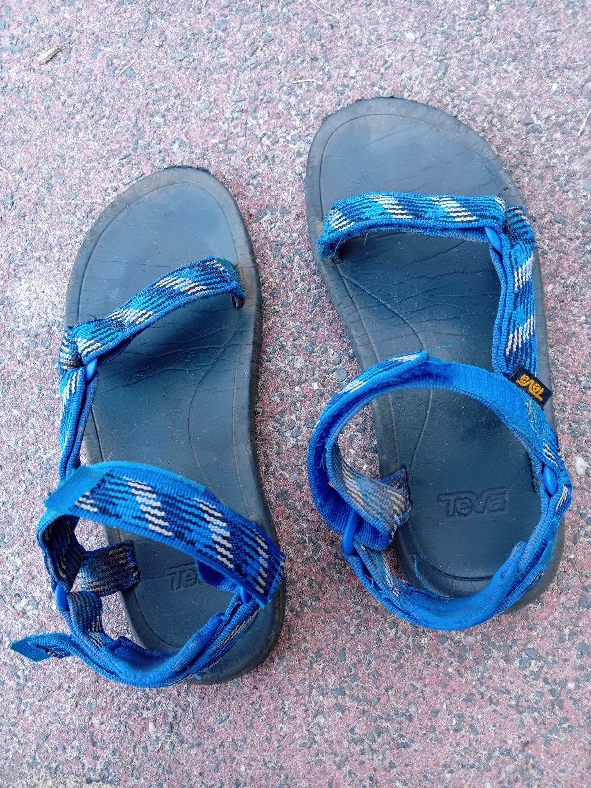 Teva sandalen - Blauw - Maat 39, Blauw, Teva, Gedragen, Sandalen of Muiltjes