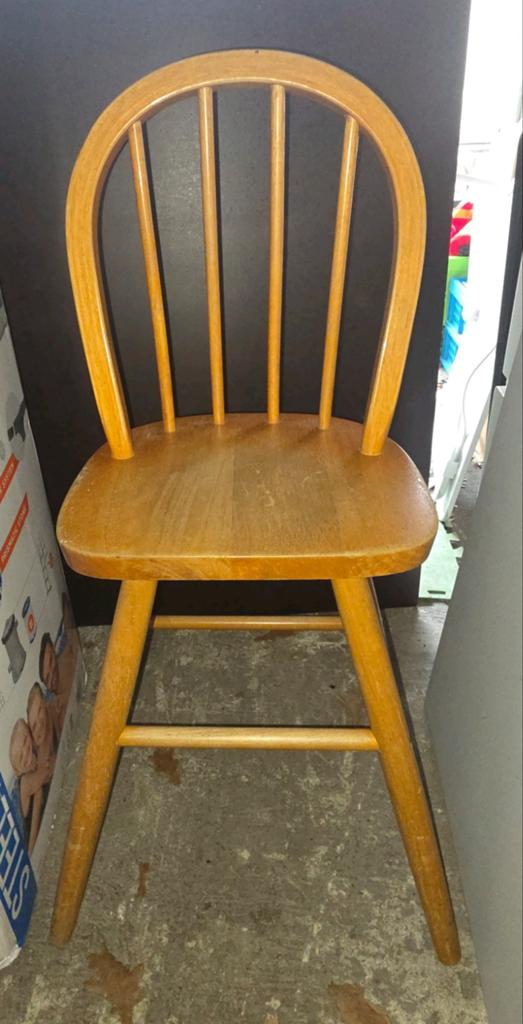 IKEA Agam Kinderstoel/Juniorstoel (Massief hout), Ophalen, Gebruikt, Overige typen, Aanschuifbaar